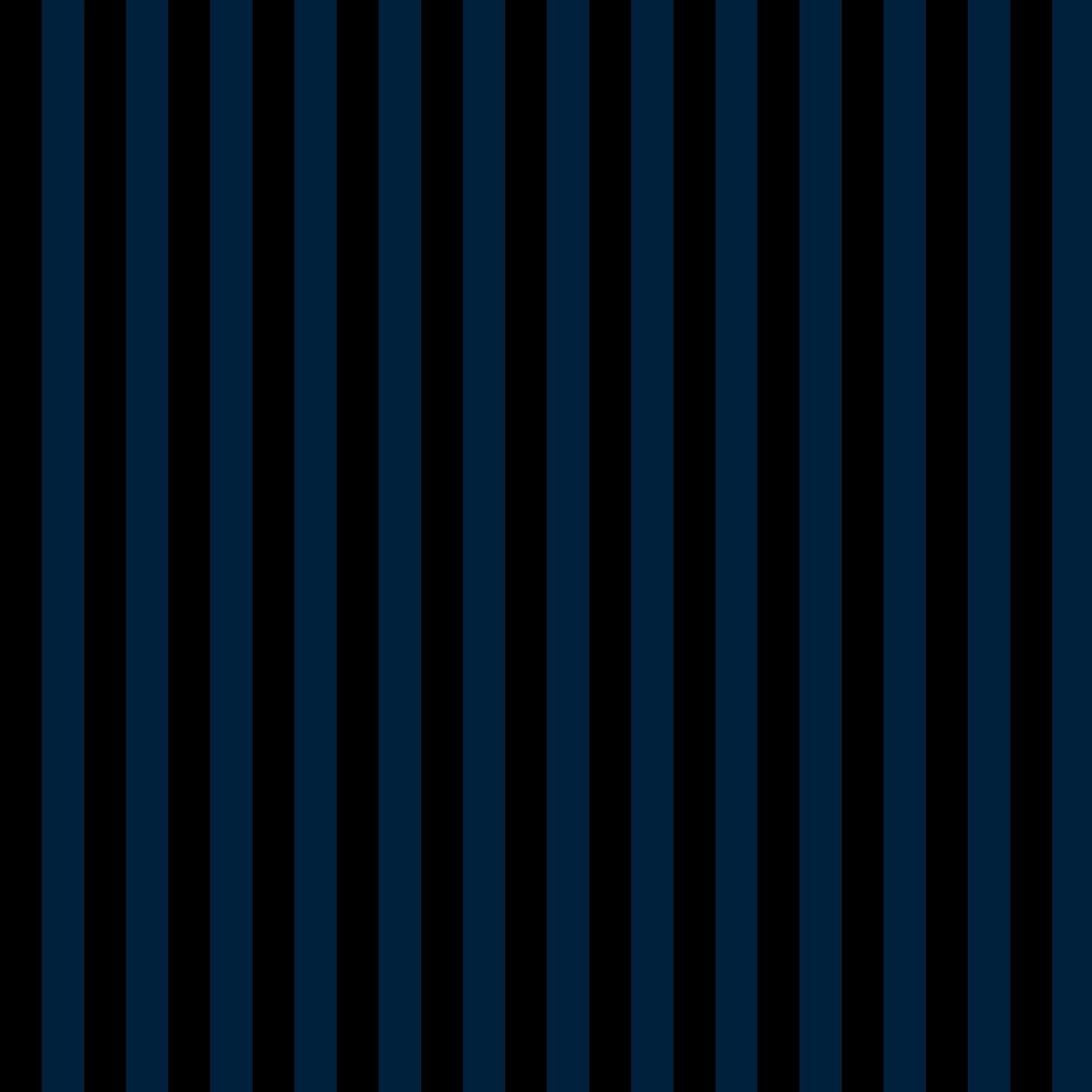 Laurice wallpaper detail – alternating midnight black and navy blue stripes in smooth finish