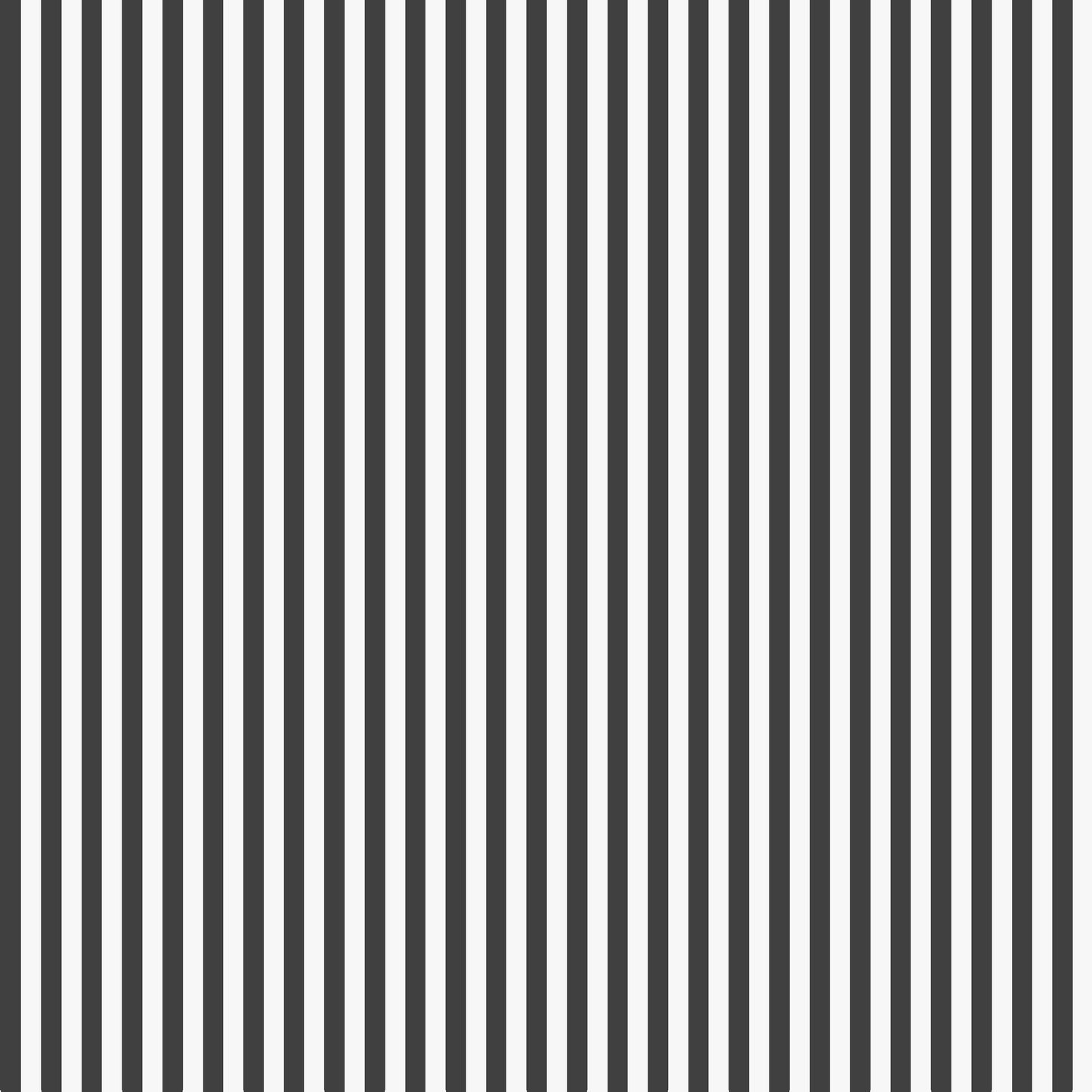 Marengo wallpaper detail – narrow black and white stripes in smooth finish