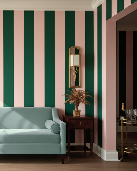 Is Striped Wallpaper in Style?