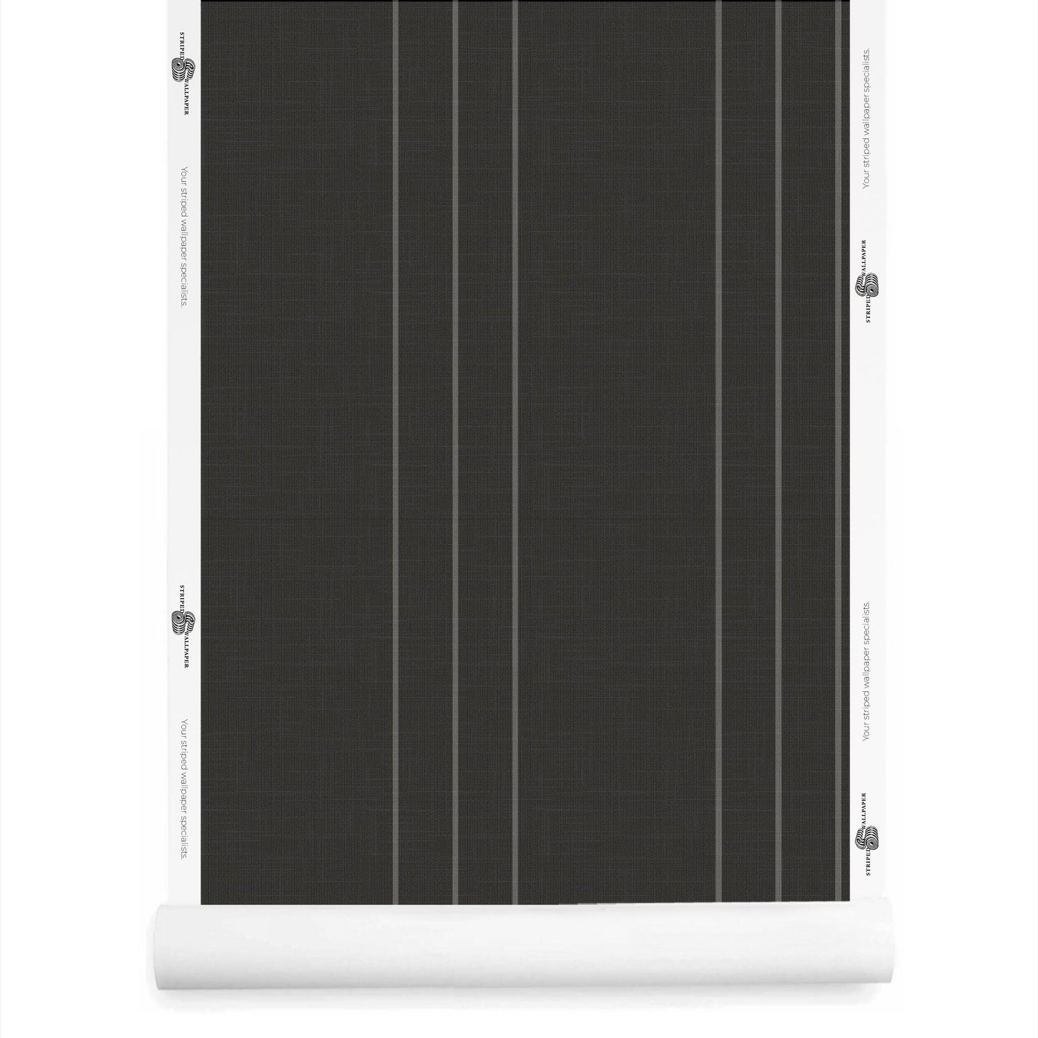 Dark Grey Striped Wallpapers for Serious Rooms with Excellent Taste