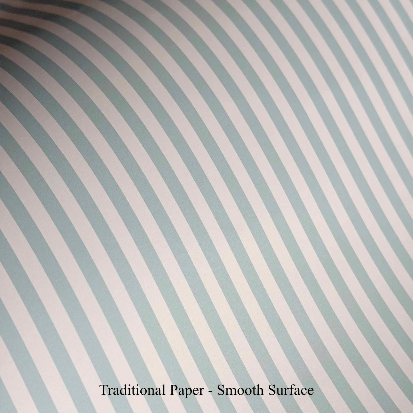 A closeup example of Stripe Wallpaper Studio's smooth, traditional paper wallpaper.