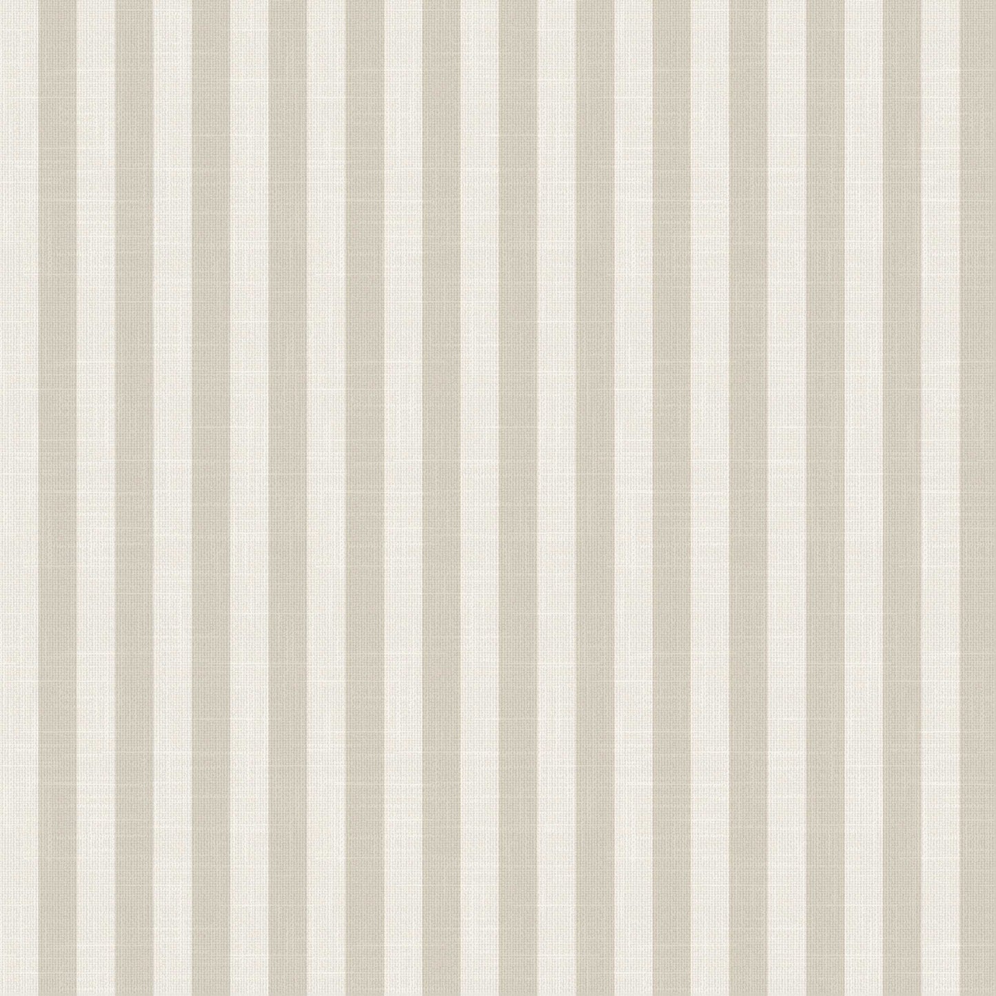 Laurice wallpaper pattern with soft cream and warm stone stripes with linen-inspired finish