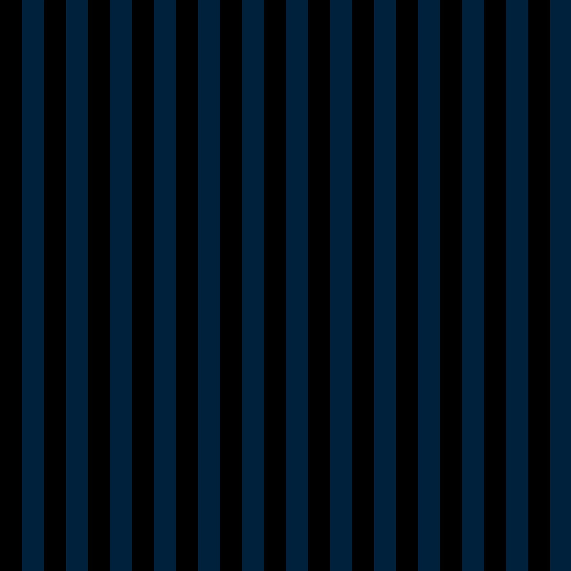 Laurice wallpaper detail – alternating midnight black and navy blue stripes in smooth finish