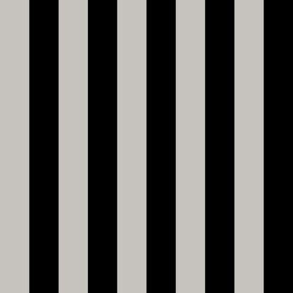 Alegre wallpaper pattern detail – black and grey stripes on smooth finish