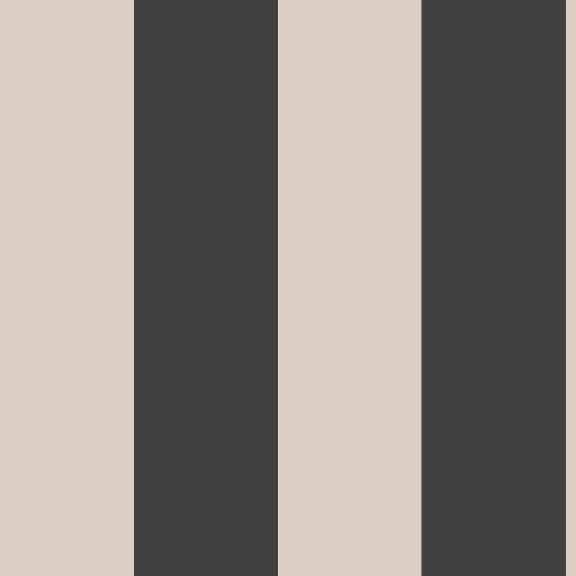 Emerson wallpaper pattern detail – soft black and warm off-white stripes