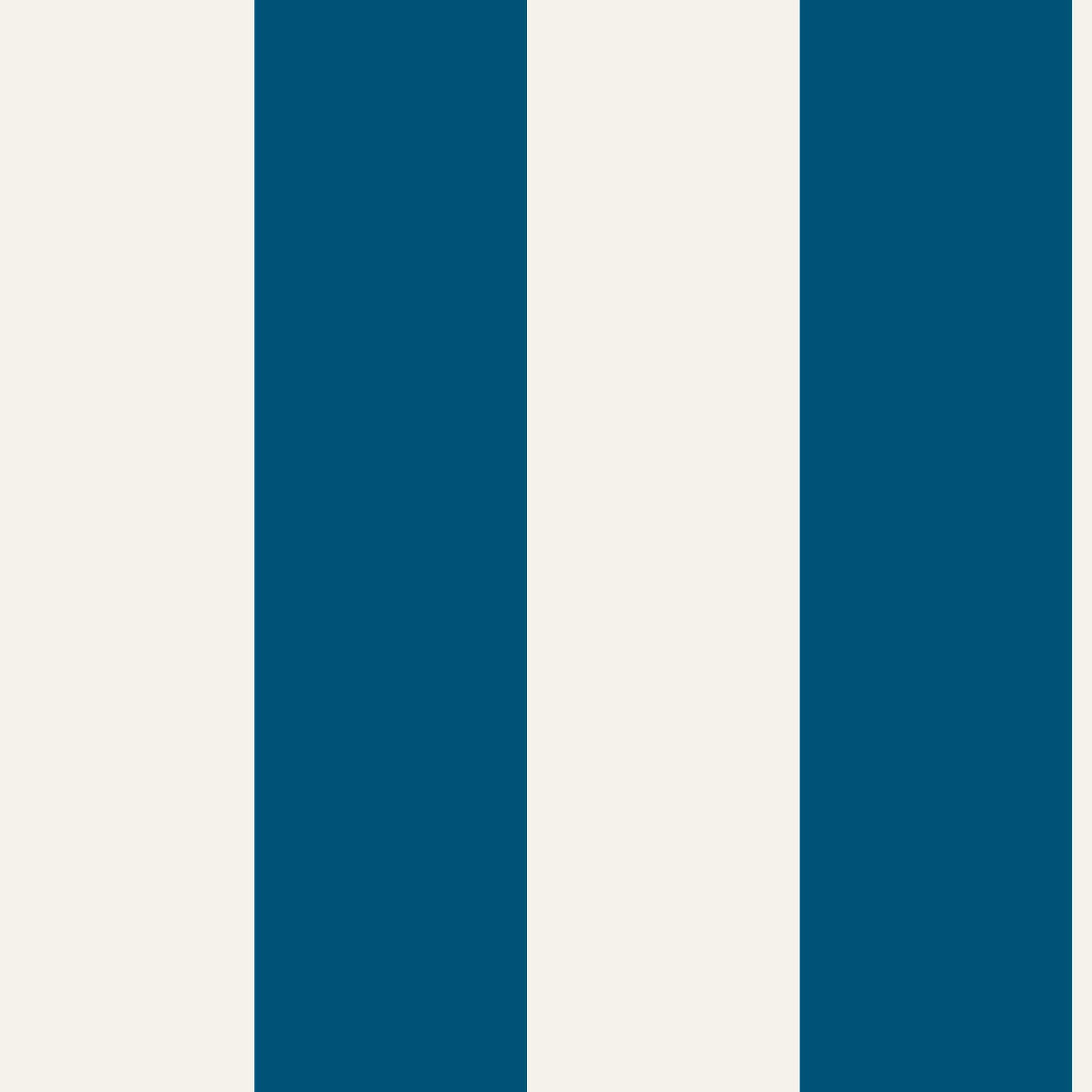 Blue and cream stripe wallpaper pattern detail – deep ocean stripes on smooth matte paper