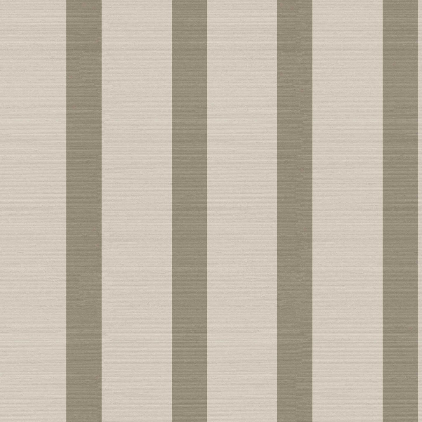 Seahorn wallpaper detail – warm brown and beige stripes with subtle silk texture