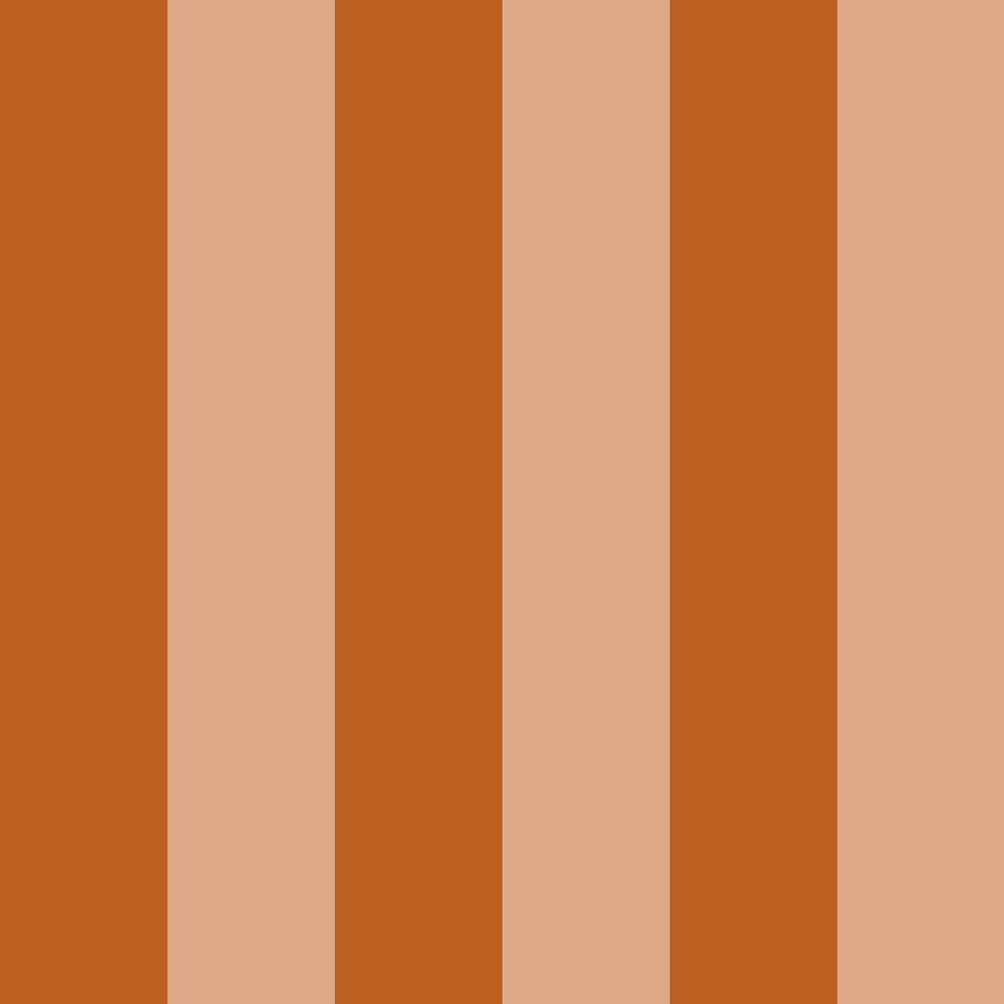 Grandeur wallpaper pattern detail - Light Camel and Sienna stripes