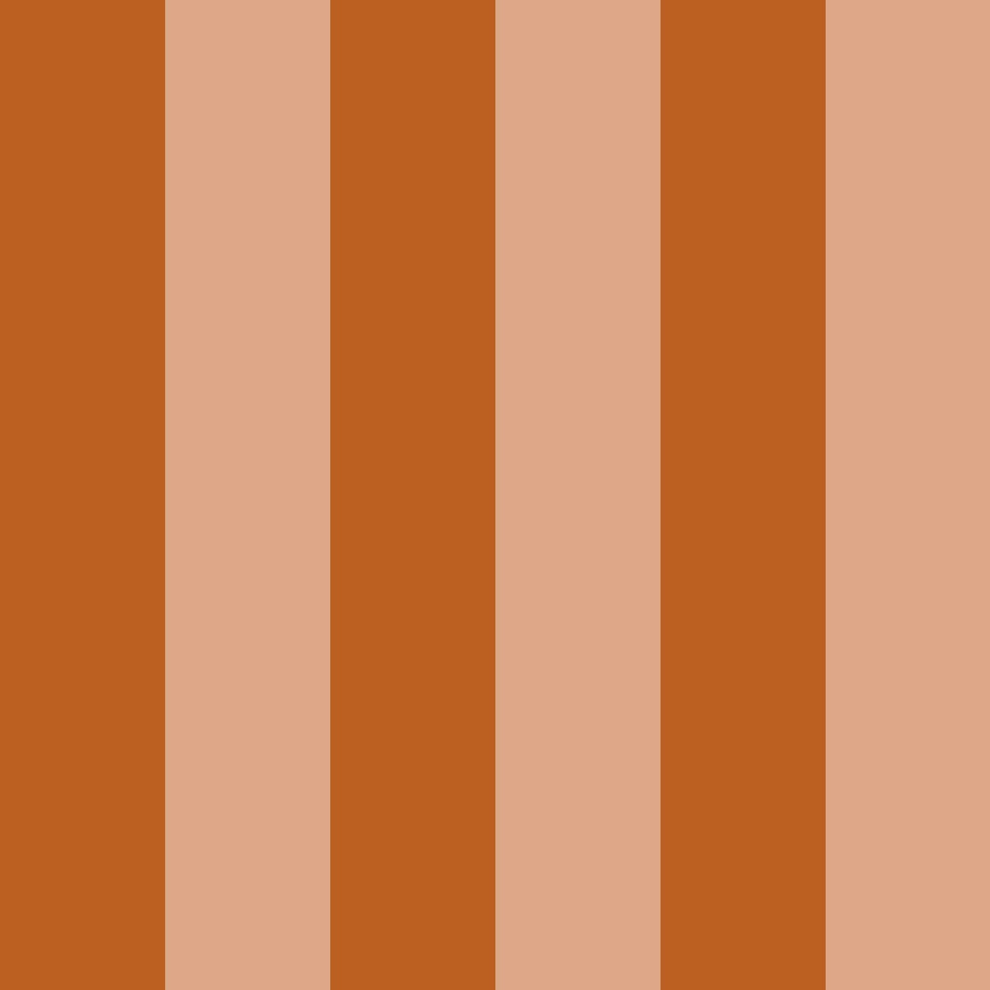 Grandeur wallpaper pattern detail - Light Camel and Sienna stripes