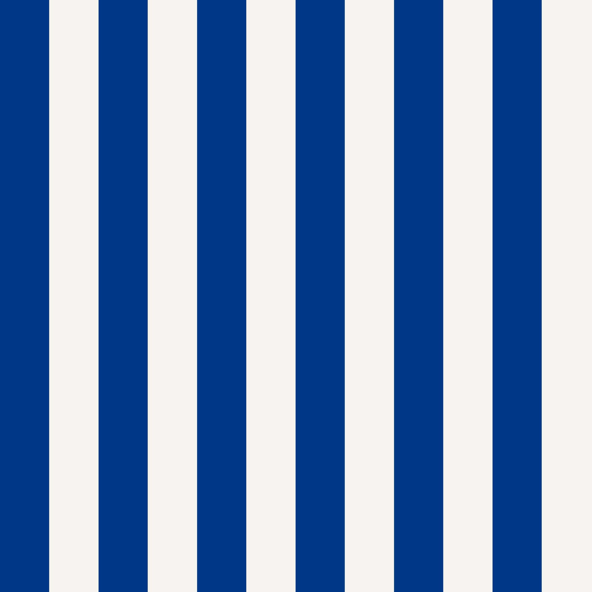 Cobalt blue and white striped wallpaper pattern detail – crisp graphic vertical stripes