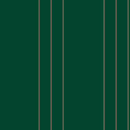 dark green pinstripe wallpaper pattern – Arno in forest and drab