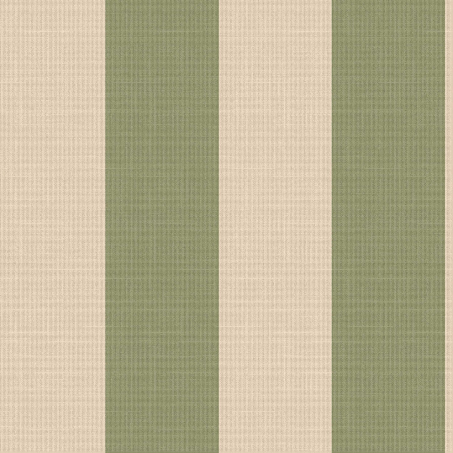Khaki Striped Wallpaper with Linen Finish - Emerson
