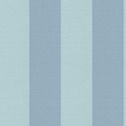 Light blue striped wallpaper pattern detail showing subtle sheen and tonal variation