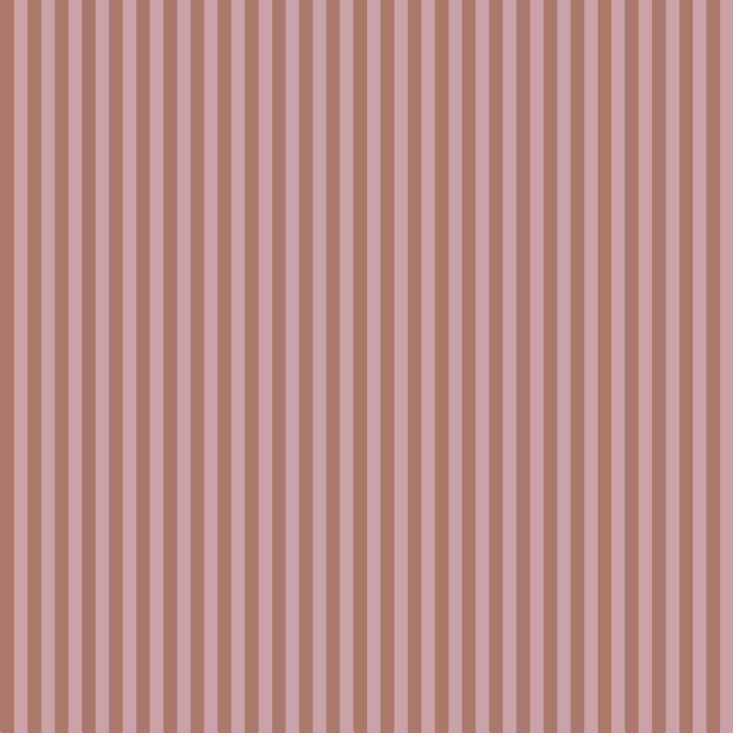 mauve and dust striped wallpaper pattern showing narrow vertical stripes