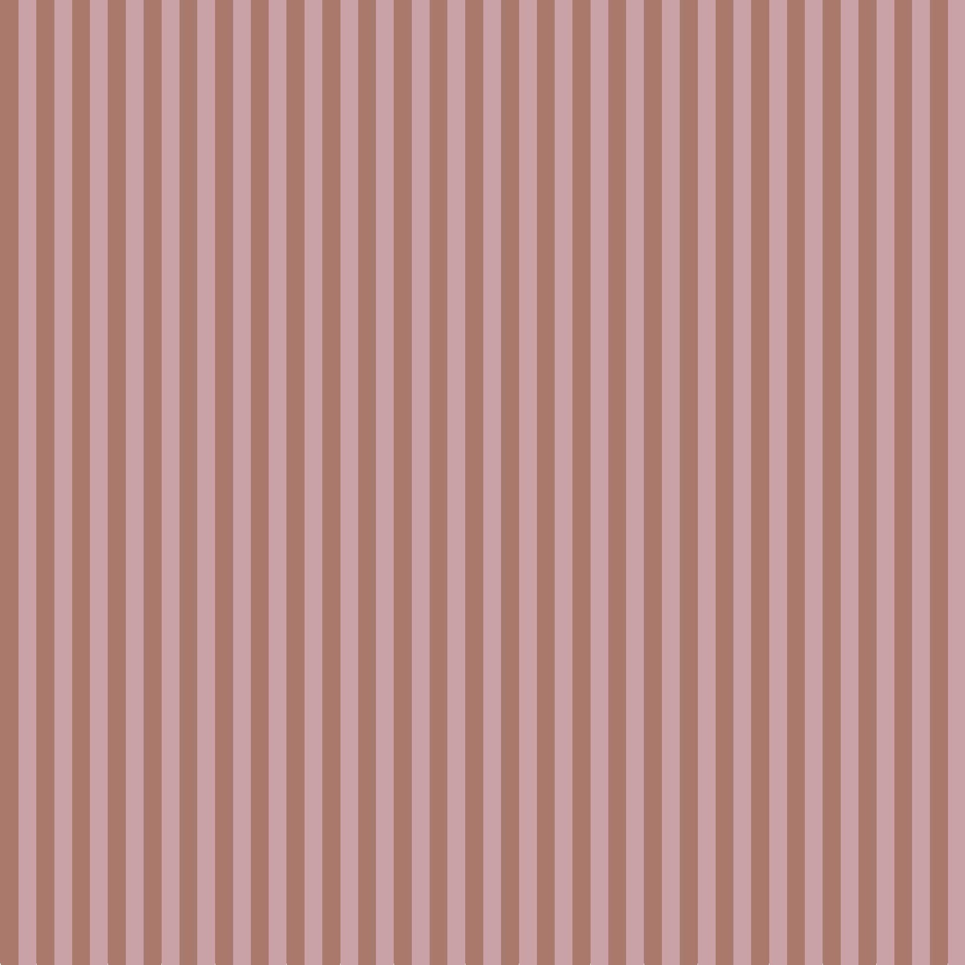mauve and dust striped wallpaper pattern showing narrow vertical stripes