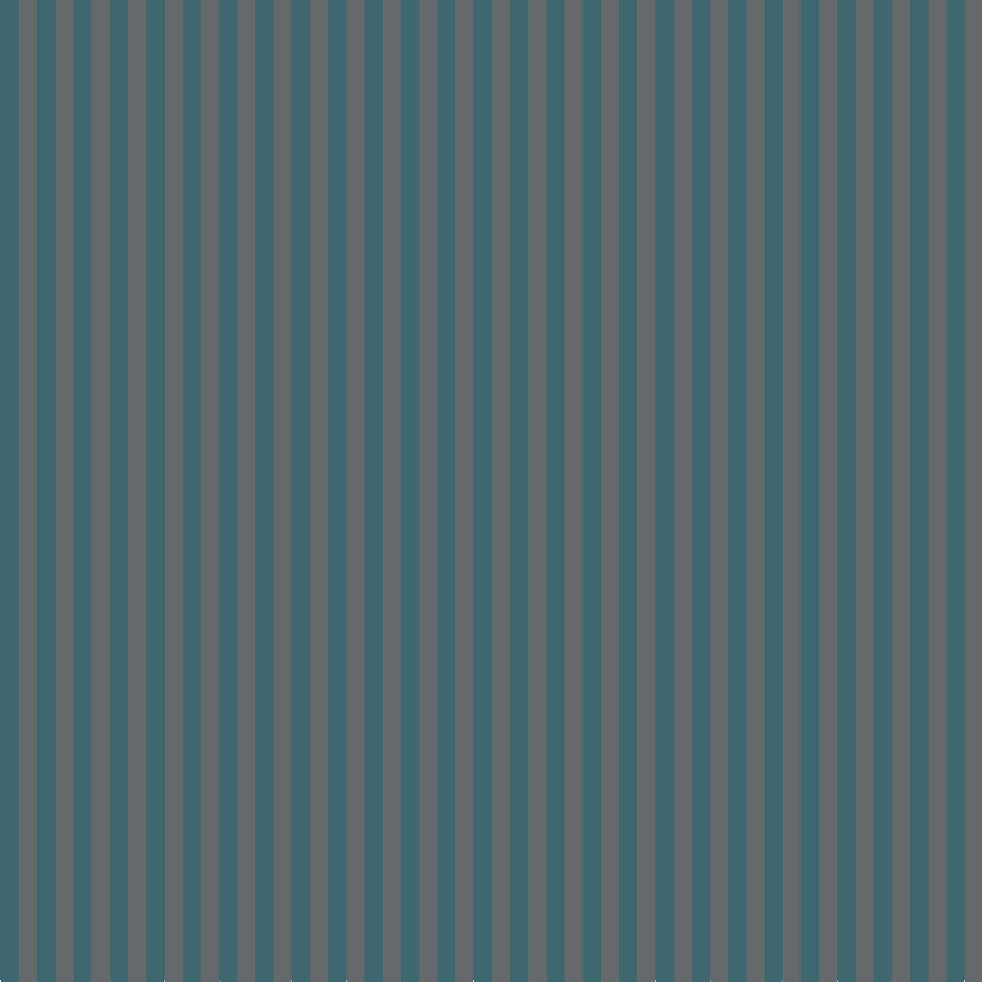Blue and grey stripe wallpaper detail with tight ½-inch vertical stripes