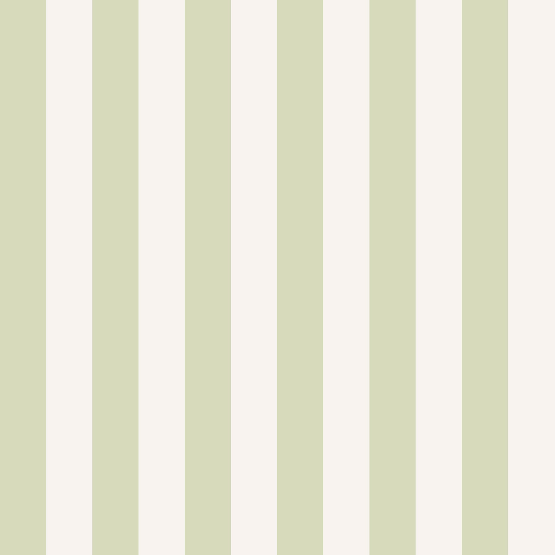 Athens wallpaper pattern detail – pale green and ivory stripes on smooth matte finish