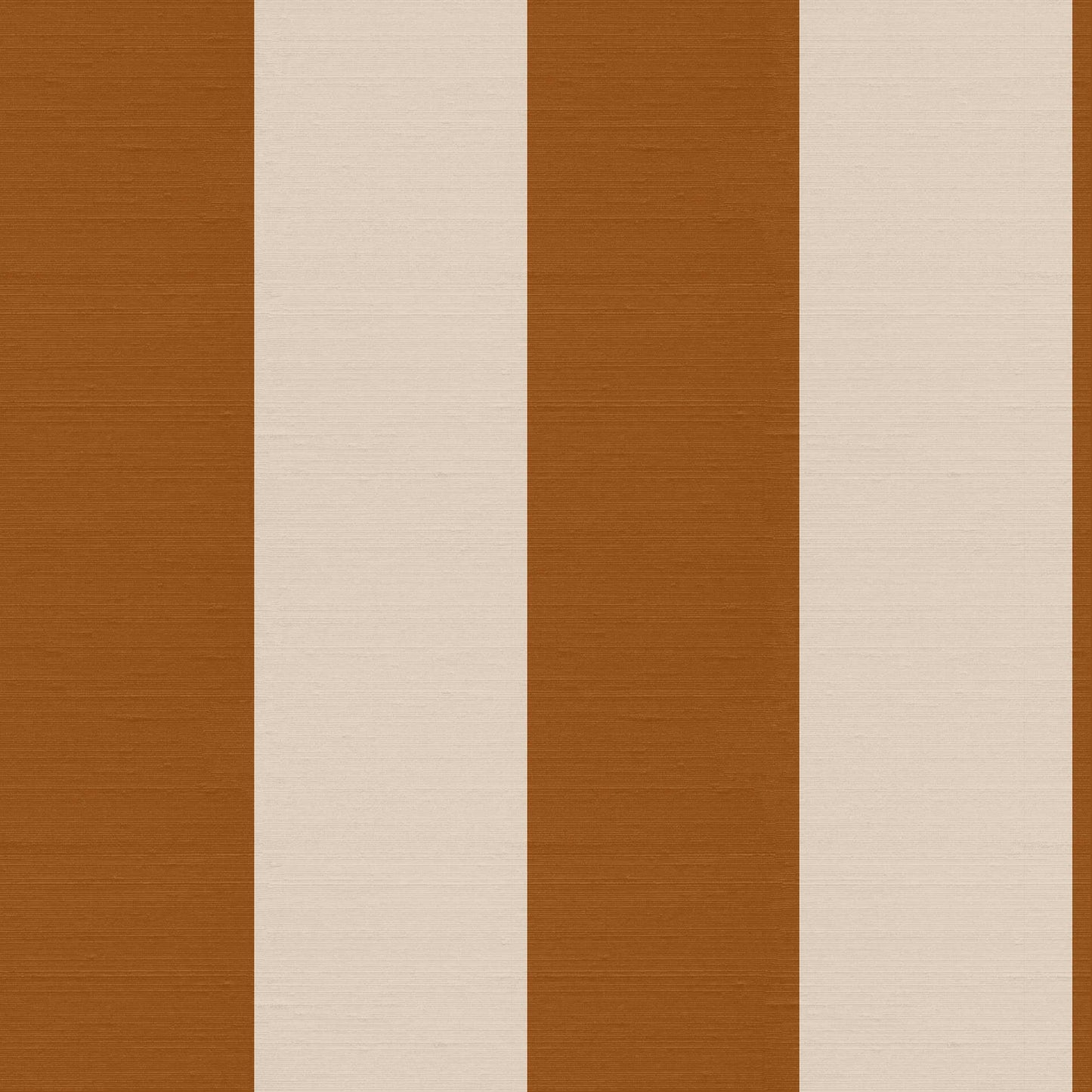 Emmerson wallpaper pattern – wide spiced brown stripes with subtle silk sheen