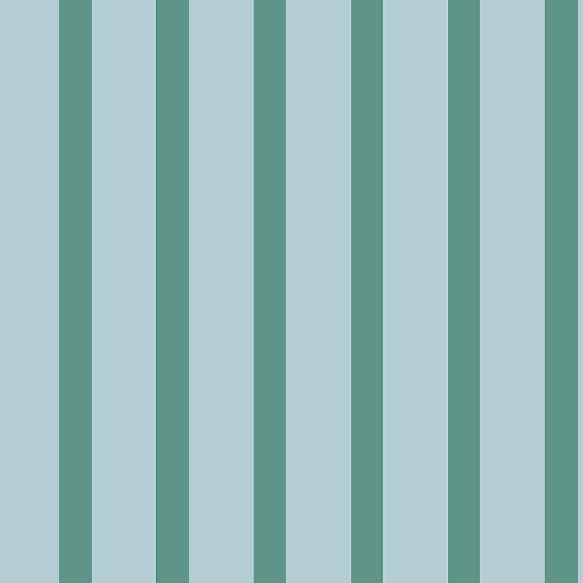 Morslay wallpaper pattern detail – deep teal and soft blue vertical stripes